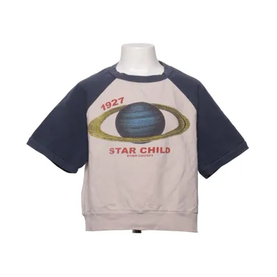 Sweatshirt (Blauw, Beige) van Bobo Choses Elastaan, Organisch katoen