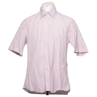 Short sleeve shirt (Pink, Blue, White) from Stenströms