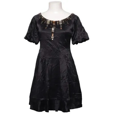 Dress (Black) from Ted Baker Polyester, Silk