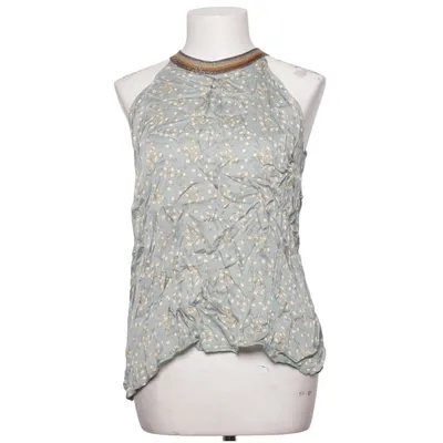 Top (Blue, Beige) from Copenhagen Luxe Silk, Viscose