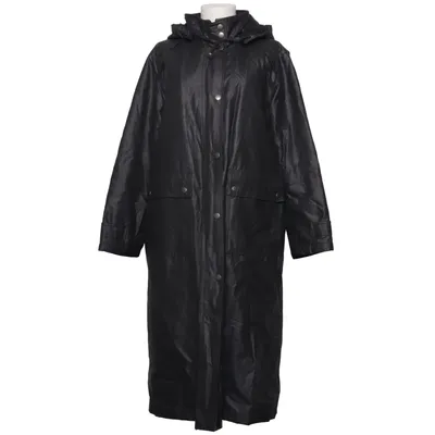 Regnfrakke (Sort) fra Cappuccini Akryl, Bomuld, Nylon, Polyester, Uld