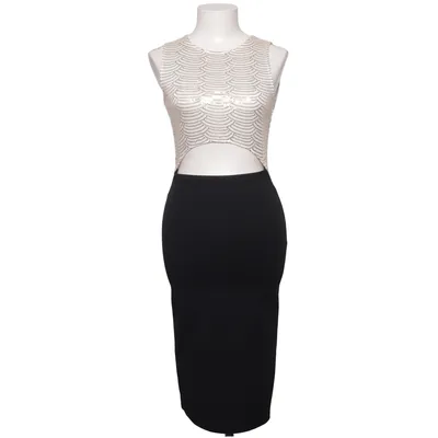 Cocktailjurk (Zwart, Wit, Goud) van Evita Elastaan, Polyester, Viscose