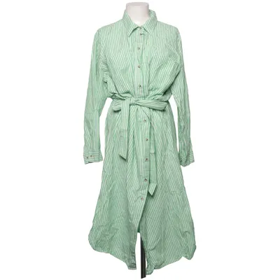 Robe chemise (Vert, Blanc) de Bonprix Coton