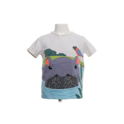 T-shirt (White, Multicolored) from Miniboden Cotton