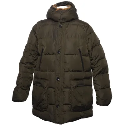 Down coat (Green) from Hetregó Down, Feather, Polyamide