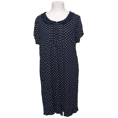 Dress (Blue, White) from Jeana Viscose