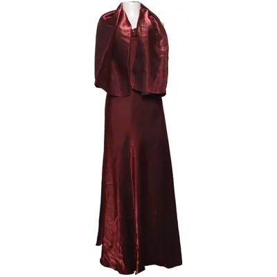 Aftenkjole (Rød) fra Yves Calin Polyester, Viscose