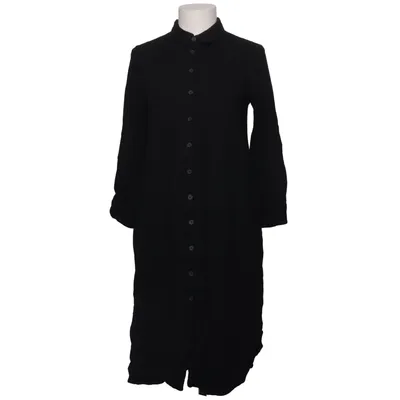 Skjortekjole (Sort) fra Lacci Linned, Viscose