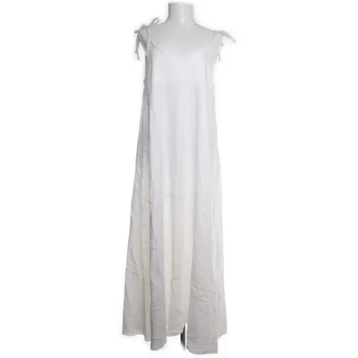 Maxi jurk (Wit) van Made in italy Linnen, Viscose