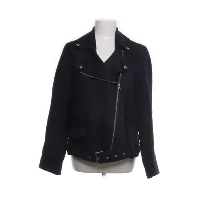 Bikerjakke (Blå) fra Filippa K Viscose, Acetat