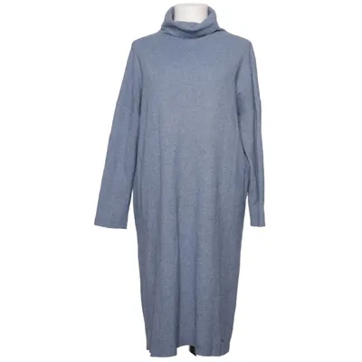 Jurk met col (Blauw) van PM Selected Polyamide, Polyester, Viscose