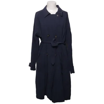 Trenchcoat (Blå) från XLNT by KappAhl Polyester, Viskos