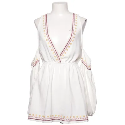 Dress (White, Multicolored) from Tularosa Polyester