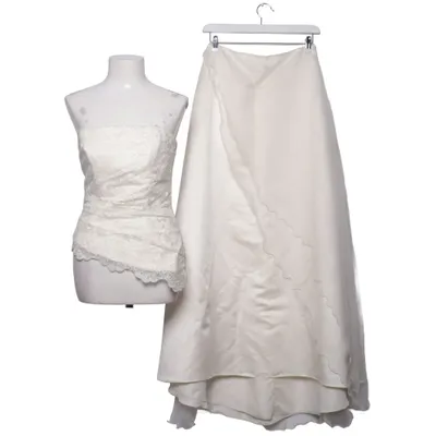 Ensemble (Blanc) de Alexis Mariage Acrylique, Coton