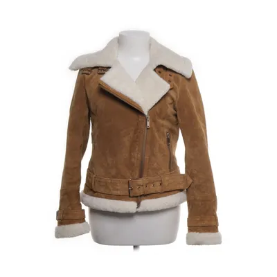 Shearlingjacka (Beige) från Zara Woman Skinn