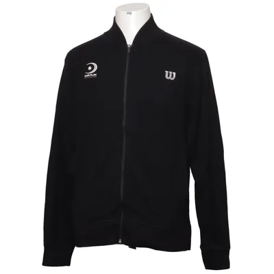 Veste de sport (Noir) de Wilson Coton, Élasthane, Polyester