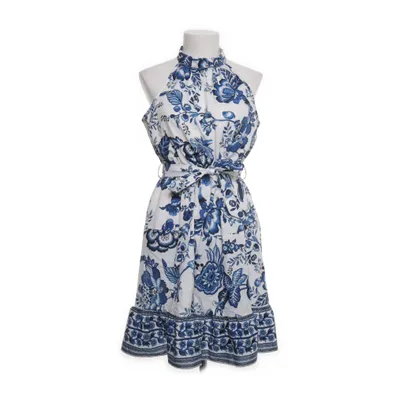 Dress (White, Blue) from Droimp Polyester