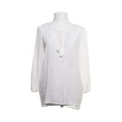 Blus (Vit, Beige) från Happy Holly Viskos