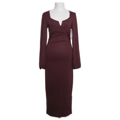 Maxi jurk (Rood) van Bubbleroom Elastaan, Viscose