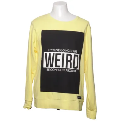 Sweatshirt (Gul, Sort) fra Somewear Bomuld