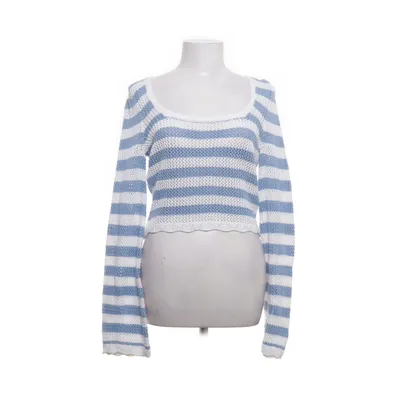 Sweater (Blå, Hvid) fra Hollister California Bomuld