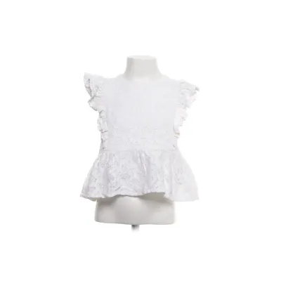 Peplum top (Wit) van Smart with Style Katoen, Nylon