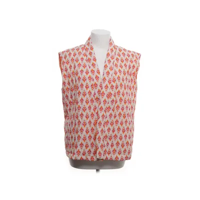 Vest (White, Multicolored) from Senes Polyester, Viscose