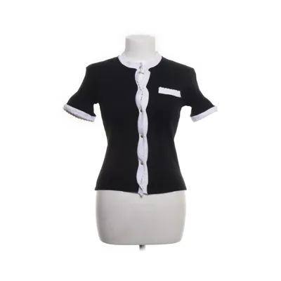 Top (Black, White) from Zara Cotton