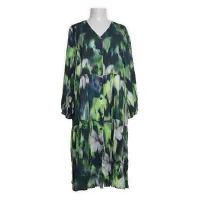 Skjortklänning (Grön, Flerfärgad) från Du Milde Viskos