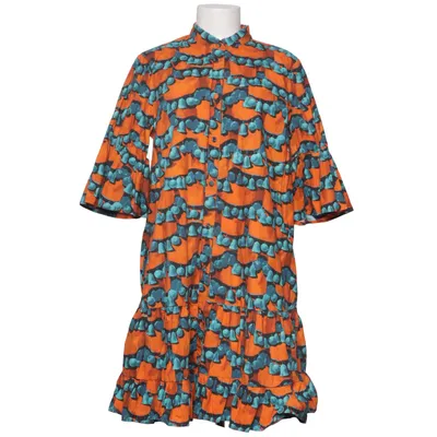 Klänning (Orange, Blå, Flerfärgad) från La DoubleJ Bomull