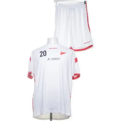 Träningsställ (Vit, Röd) från Stanno Polyester