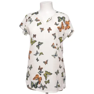 Top (Beige, Multicolored) from Caliente Cotton, Polyester