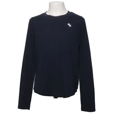 T-shirt à manches longues (Noir) de Abercrombie & Fitch Coton, Polyester