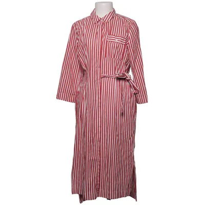 Skjortekjole (Rød, Hvid) fra InWear Atelier Bomuld