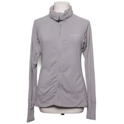 Træningsjakke (Grå) fra New Apparel Elastan, Nylon