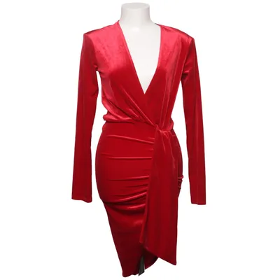 Cocktailjurk (Drapy Slit Velvet Dress) van NLY One Elastaan, Polyester
