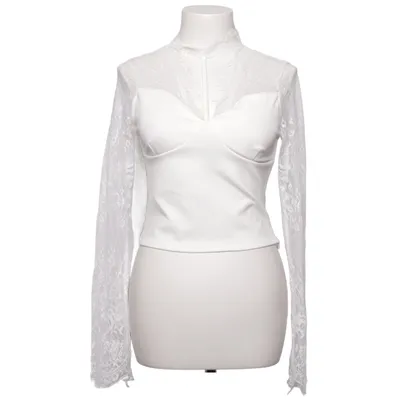 Top (Weiß) von C'est Monique Elasthan, Polyester