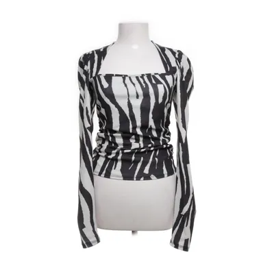 Blouse (Zwart, Meerkleurig) van H&M Trend Polyester, Elastaan