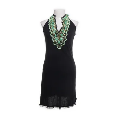Dress (Black, Multicolored) from Amor & Psyche Elastane, Viscose