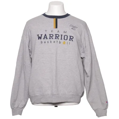 Sweatshirt (Gray, Blue) from Champion Cotton, Polyester