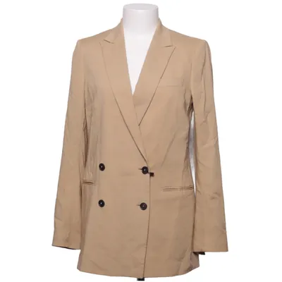 Blazer (Marron) de J.Lindeberg Viscose, Laine, Élasthane, Polyester