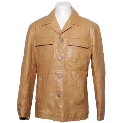 Veste en cuir (Beige) de East West Cuir, Polyester
