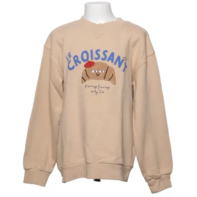 Sweatshirt (Beige) fra H&M Young Bomuld