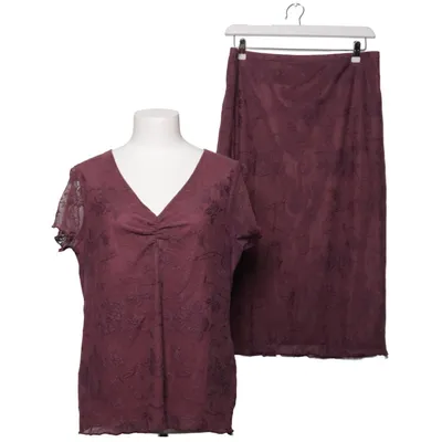 Set (Lila) von XLNT Woman Metallfaser, Polyamid, Polyester