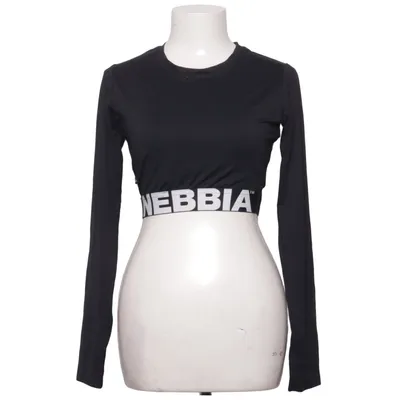 Sports top (Black) from Nebbia Elastane, Polyamide