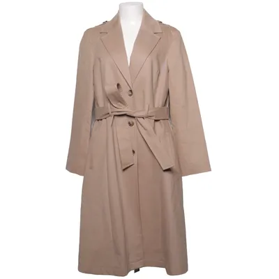 Trenchcoat (Beige) van Anine Bing Acetaat, Katoen, Elastaan