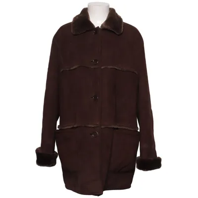 Shearling Jacke (Braun) von Fuchs Schmitt Acryl, Polyester