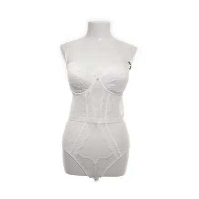 Underklädesbody (Vit) från Primark Nylon, Elastan