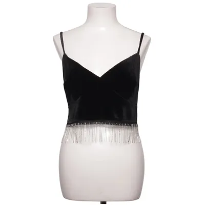 Crop top (Zwart) van Bik Bok Elastaan, Polyester
