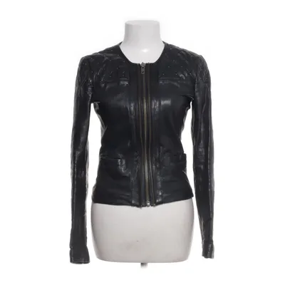 Veste en cuir (Noir) de IKKS Cuir, Polyester